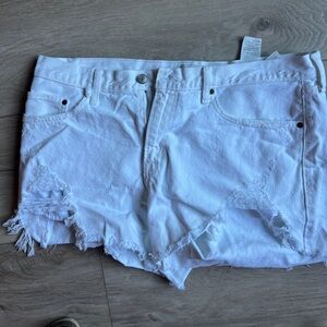 Abercrombie denim shorts